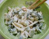 お弁当！ピリ辛ちょいたし☆マカロニサラダ作り方1写真