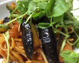 トマトと夏野菜のナポリタンスパゲティ作り方11写真
