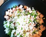 濃厚ケチャップのチキンライス作り方4写真