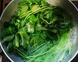 三つ葉と鶏ササミのからし和え作り方3写真