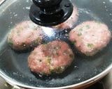 お弁当に☆豚つくねバーグ作り方6写真