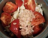 旨味たっぷり♪きのことツナのトマト味噌煮作り方2写真