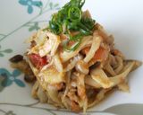 旨味たっぷり♪きのことツナのトマト味噌煮作り方4写真