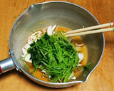 三つ葉と鶏ササミのからし和え作り方8写真