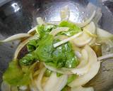 かじきのさっぱりサラダ丼。作り方1写真