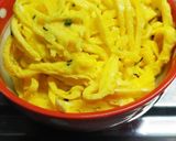レンジで薄焼き卵からの錦糸卵作り方10写真