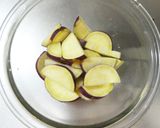 レンジ３分大学芋風さつまいも。お弁当にも作り方4写真