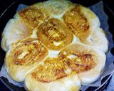 フライパンでベーコン&卵入りパン作り方6写真