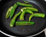ひとりごはん　牛肉とピーマン炒め作り方3写真