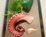 タコのオリーブソテー作り方1写真