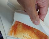 はんぺんの明太チーズはさみ焼き☆作り方3写真