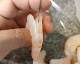 チーズ風味のエビフライ作り方1写真