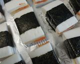 はんぺんの明太チーズはさみ焼き☆作り方5写真