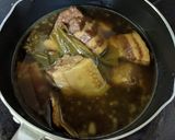お鍋を汚さない角煮作り方10写真
