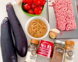 ナスとひき肉のキーマカレー作り方1写真