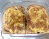 食べ盛り♪プリンでレーズンパンプディング作り方6写真