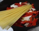 鯖のパストラミ で冷製パスタ作り方2写真