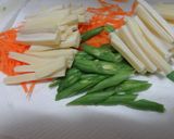 チーズ鱈と野菜の かき揚げ作り方2写真