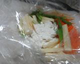 チーズ鱈と野菜の かき揚げ作り方3写真