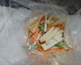 チーズ鱈と野菜の かき揚げ作り方4写真