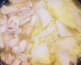 簡単ヘルシー❀鶏肉と焼豆腐と白菜の煮物作り方10写真