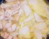 簡単ヘルシー❀鶏肉と焼豆腐と白菜の煮物作り方10写真