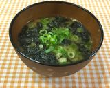 捨てないで☘️鯖缶の残り汁de味噌汁作り方7写真