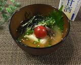 捨てないで☘️鯖缶の残り汁de味噌汁作り方8写真