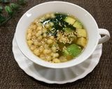 捨てないで☘️鯖缶の残り汁de味噌汁作り方10写真
