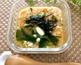 簡単☘️市販の鶏団子&塩麹入り味噌汁作り方8写真