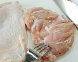 ～鶏もも肉～揚げ鶏のネギ塩ディップ作り方3写真