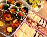 運動会のお弁当 2019作り方2写真