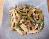 簡単！ゴーヤとシメジの味噌ニンニク炒め♪作り方6写真