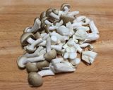 サラダ菜ときのこのくるみ味噌バター和え♡作り方3写真