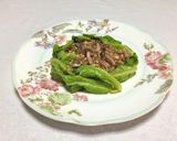 サラダ菜ときのこのくるみ味噌バター和え♡作り方11写真