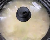 カルボナーラ風キャベ玉パスタ作り方4写真