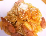 材料少なめ^_^簡単ナポリタン作り方4写真