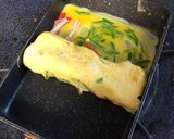 中はフンワリ、表面キレイ系たまご焼き♡作り方11写真