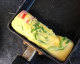 中はフンワリ、表面キレイ系たまご焼き♡作り方12写真