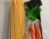 明太子スパゲティ作り方1写真