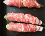 オクラの豚巻き生姜焼き風味　お弁当おかず作り方10写真