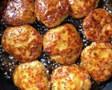 野菜入り照り焼きハンバーグ♡お子様にも作り方10写真
