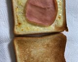 ハムチーズのサンドイッチ☆作り方1写真