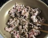 カラフル豚肉の味噌炒め作り方10写真