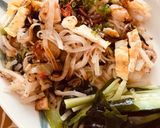 タイのパッタイ風、節約海鮮フォー炒め作り方4写真