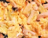 ねぎとエリンギのみそマヨたまご炒め作り方4写真