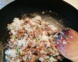 一歳離乳食完了期　大好き！納豆チャーハン作り方3写真