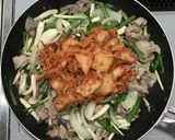 糖質オフ☆乾燥こんにゃくパスタで豚キムチ作り方10写真