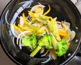 チキンと彩り野菜のレモンパスタ作り方9写真