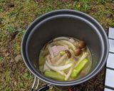 【キャンプ飯】ゆるキャン△スープパスタ作り方3写真